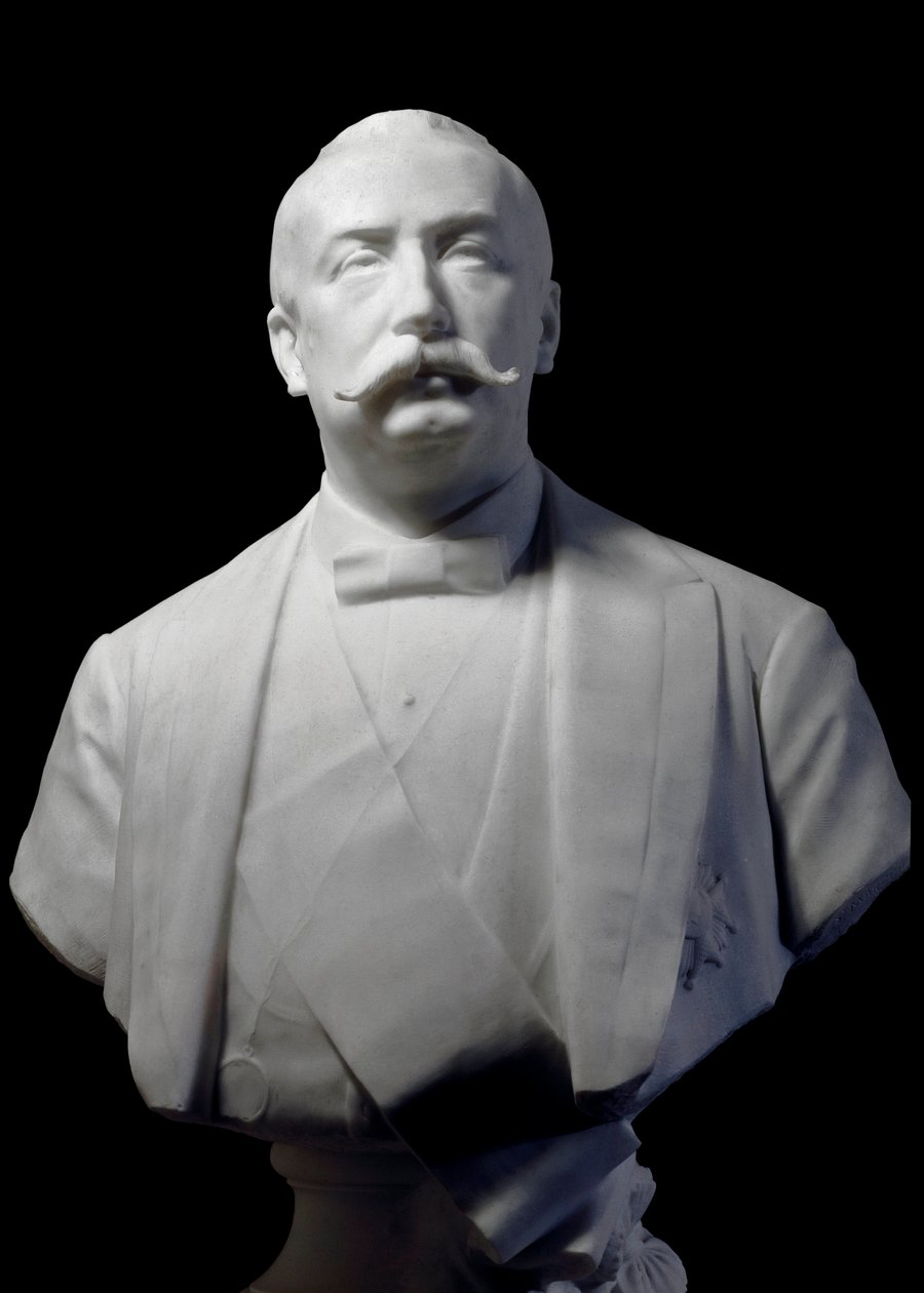 Porträtt av president Felix Faure (1841-1899) 1800-talets Versailles, musee du chateau av Unknown artist