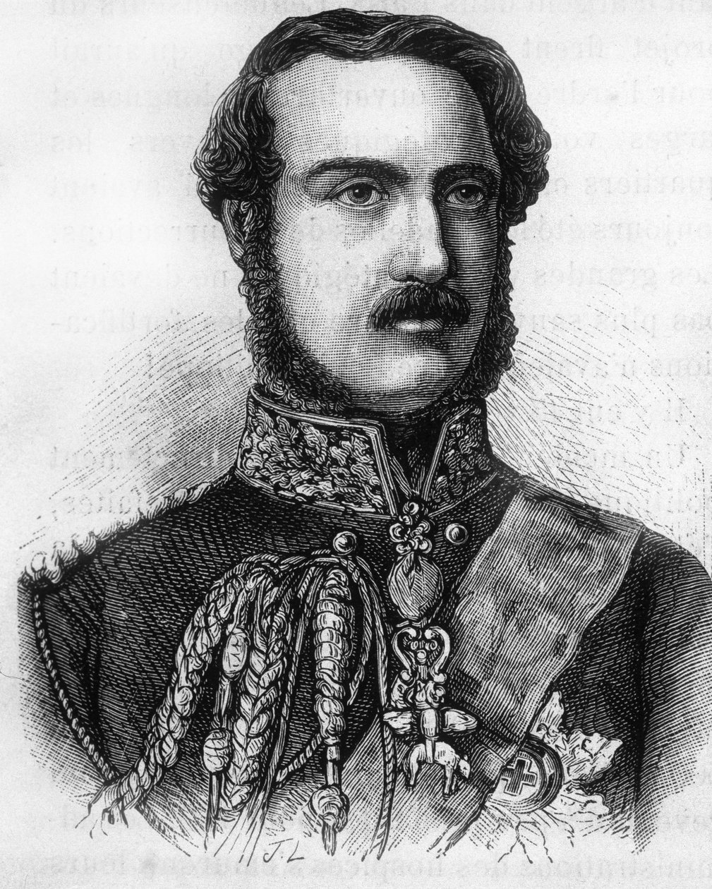 Porträtt av prins Albert, prins av England och Irland (1819-1861). av Unknown artist
