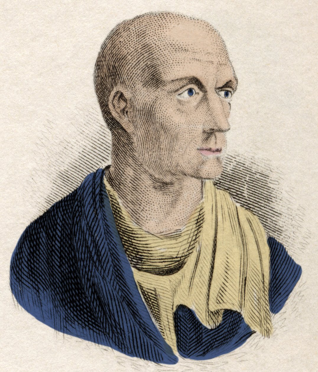 Porträtt av Publius Cornelius Scipio (Scipio l