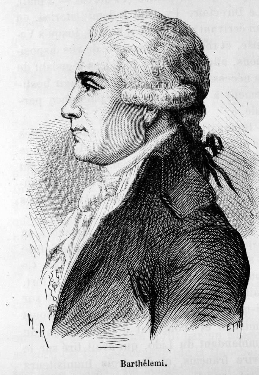 Porträtt av Regis Barthelemy Mouton Duvernet (Mouton-Duvernet av Unknown artist