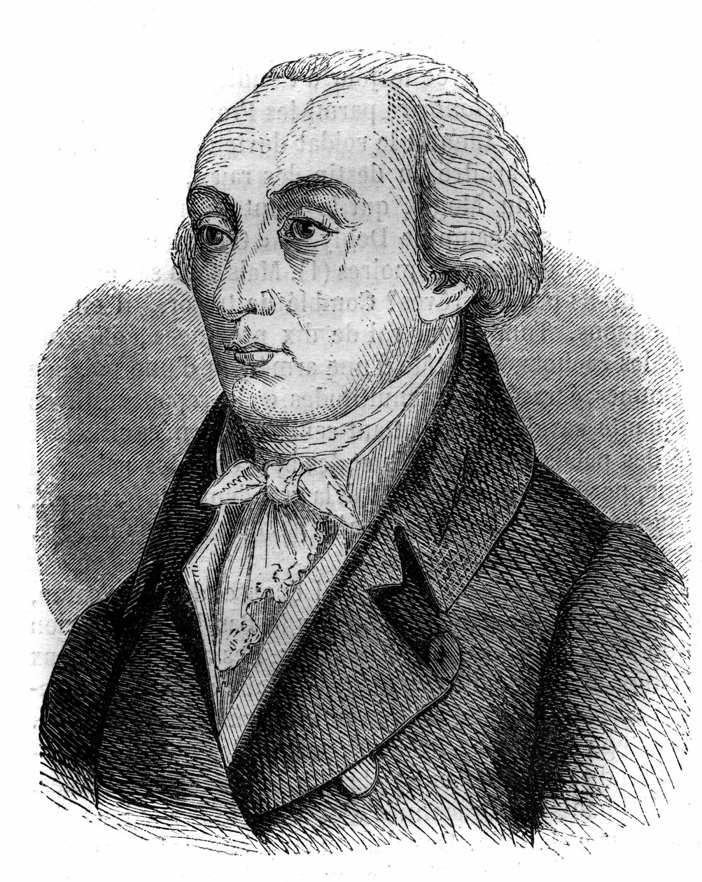 Porträtt av Rene Madec (de Madec) (1736-1784), fransk sjöman och militär. av Unknown artist