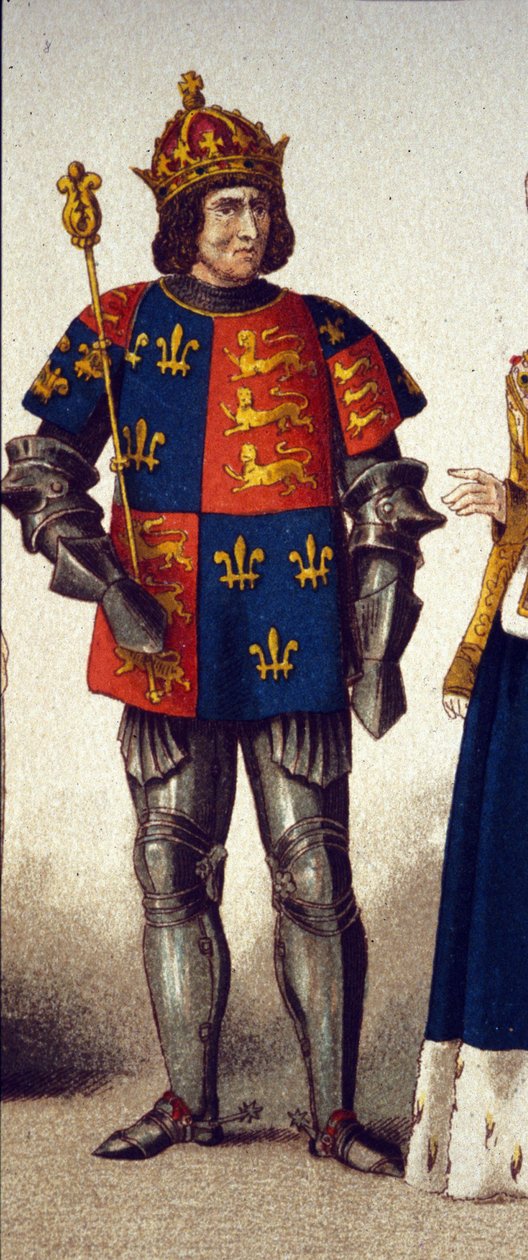 Porträtt av Richard III (1452 - 1485), kung av England. av Unknown artist
