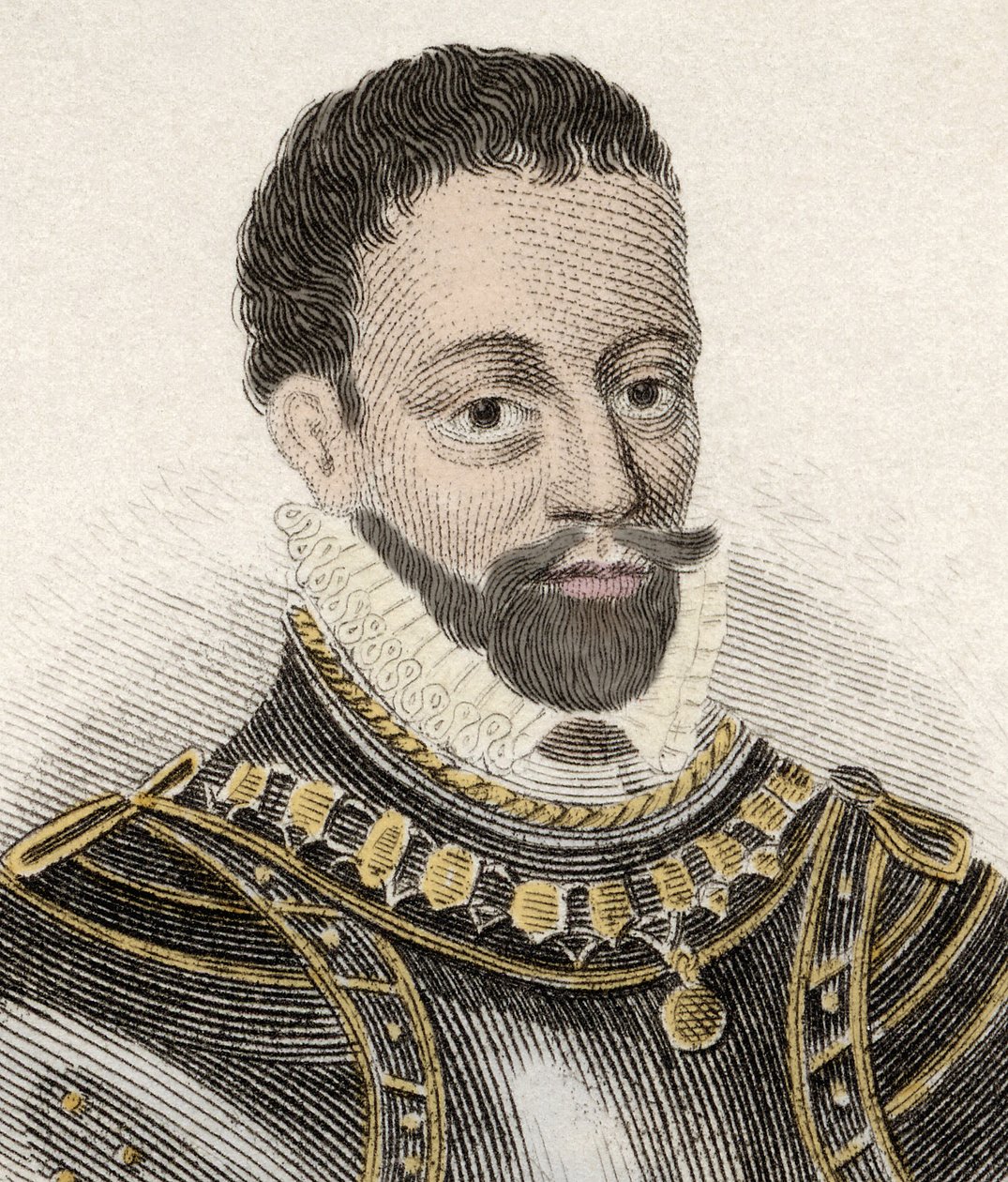 Porträtt av Robert Blake (1599-1657), engelsk amiral. av Unknown artist