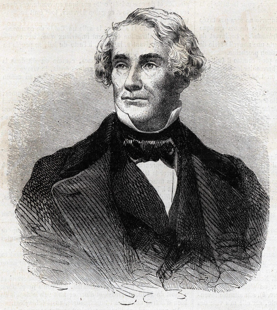 Porträtt av Samuel Morse (1791 - 1872) av Unknown artist