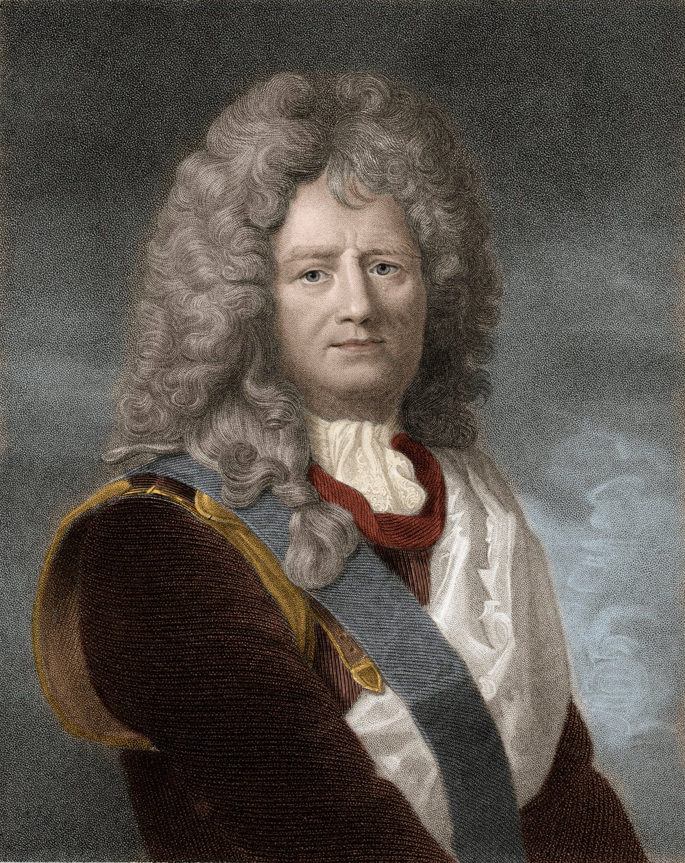 Porträtt av Sebastian the Prestre Lord of Vauban (1633-1707), marskalk av Frankrike - Sebastien Le Prestre De Vauban (1633-1707) av Unknown artist