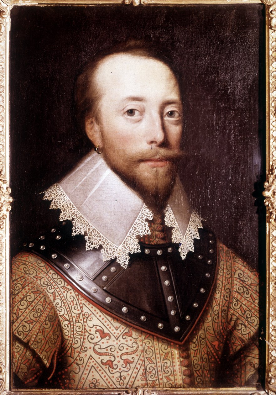 Porträtt av Sir Martin Frobisher (1535-1594), engelsk navigatör. av Unknown artist