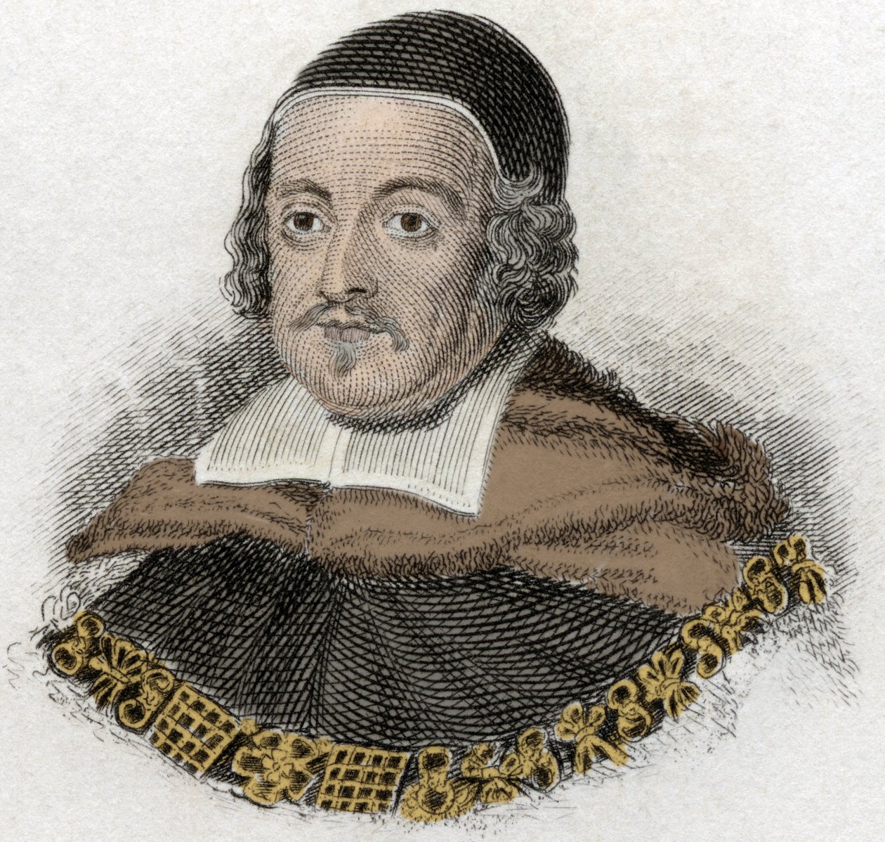 Porträtt av Sir Matthew Hale (1609 - 1676) engelsk domare och advokat av Unknown artist