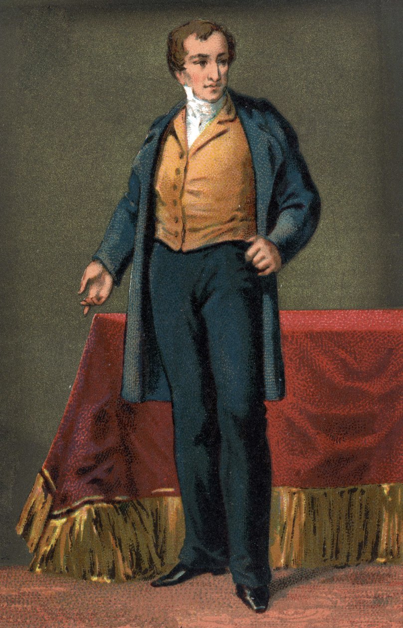 Porträtt av Sir Robert Peel (1788-1850). av Unknown artist