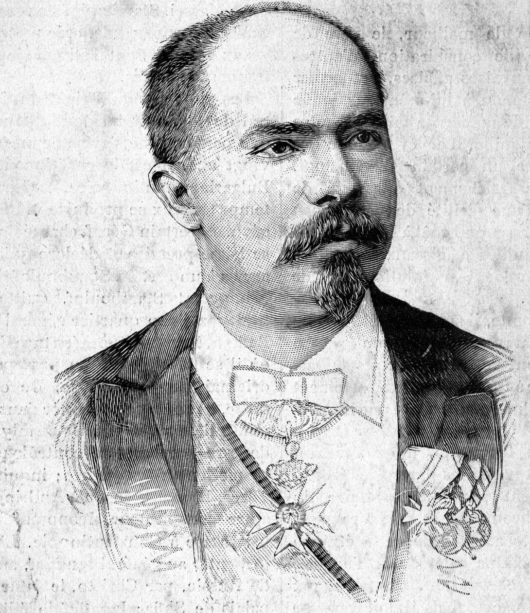 Porträtt av Stamboulof (eller Stamboulov av Unknown artist