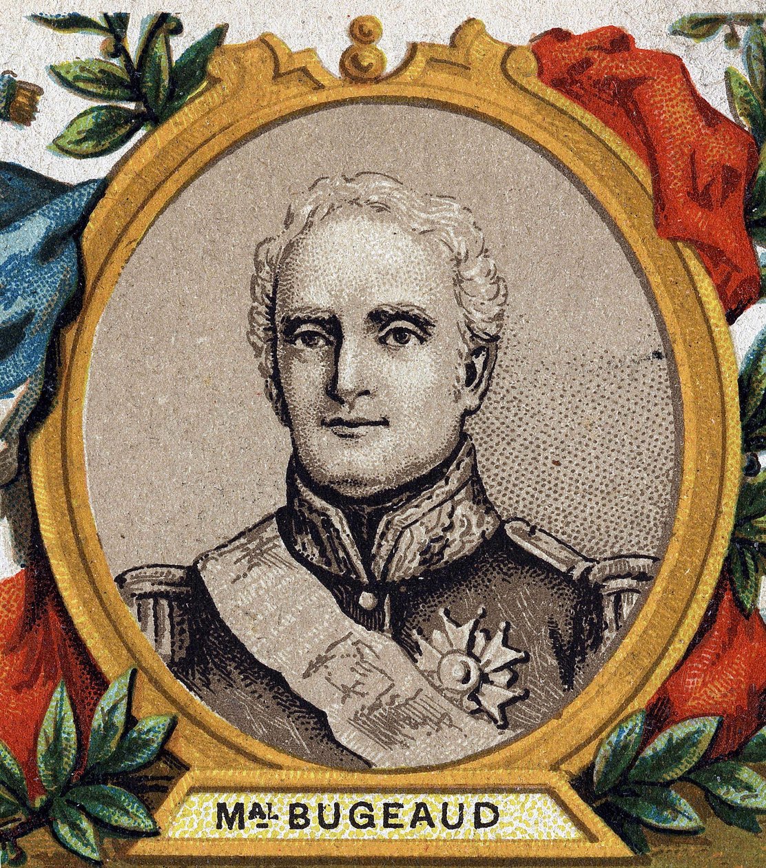 Porträtt av Thomas Robert Bugeaud (1784-1849), marskalk av Frankrike av Unknown artist