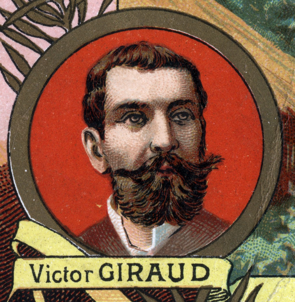 Porträtt av Victor Giraud, fransk resenär från 1800-talet. av Unknown artist
