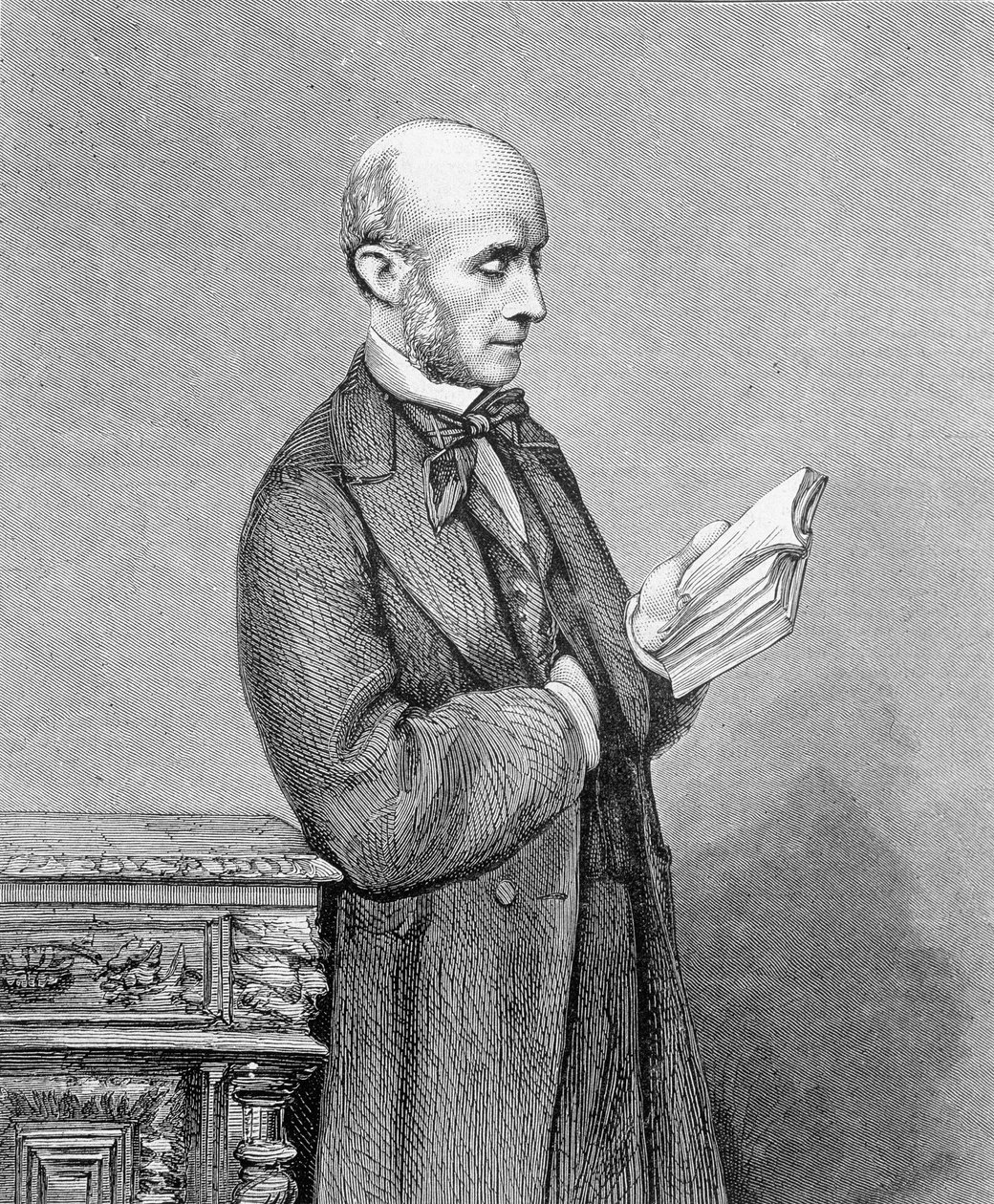 Porträtt av Vincent Benedetti, fransk diplomat (1817-1900). I "The Graphic", 30 juli av Unknown artist