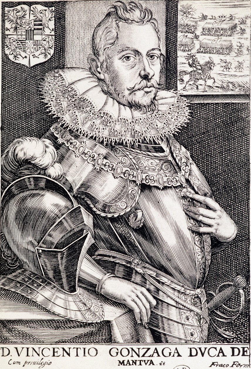 Porträtt av Vincent Gonzague, hertig av Mantua av Unknown artist