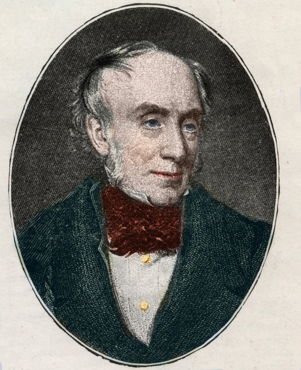 Porträtt av William Wordsworth (1770-1850) Brittisk poet - Porträtt av William Wordsworth (1770-1850), engelsk poet av Unknown artist