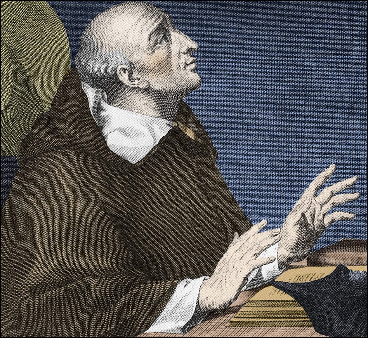 Porträtt av juan de torquemada 1388-1466 Spansk kardinal från 1400-talet medlem av Dominikanerorden. av Unknown artist