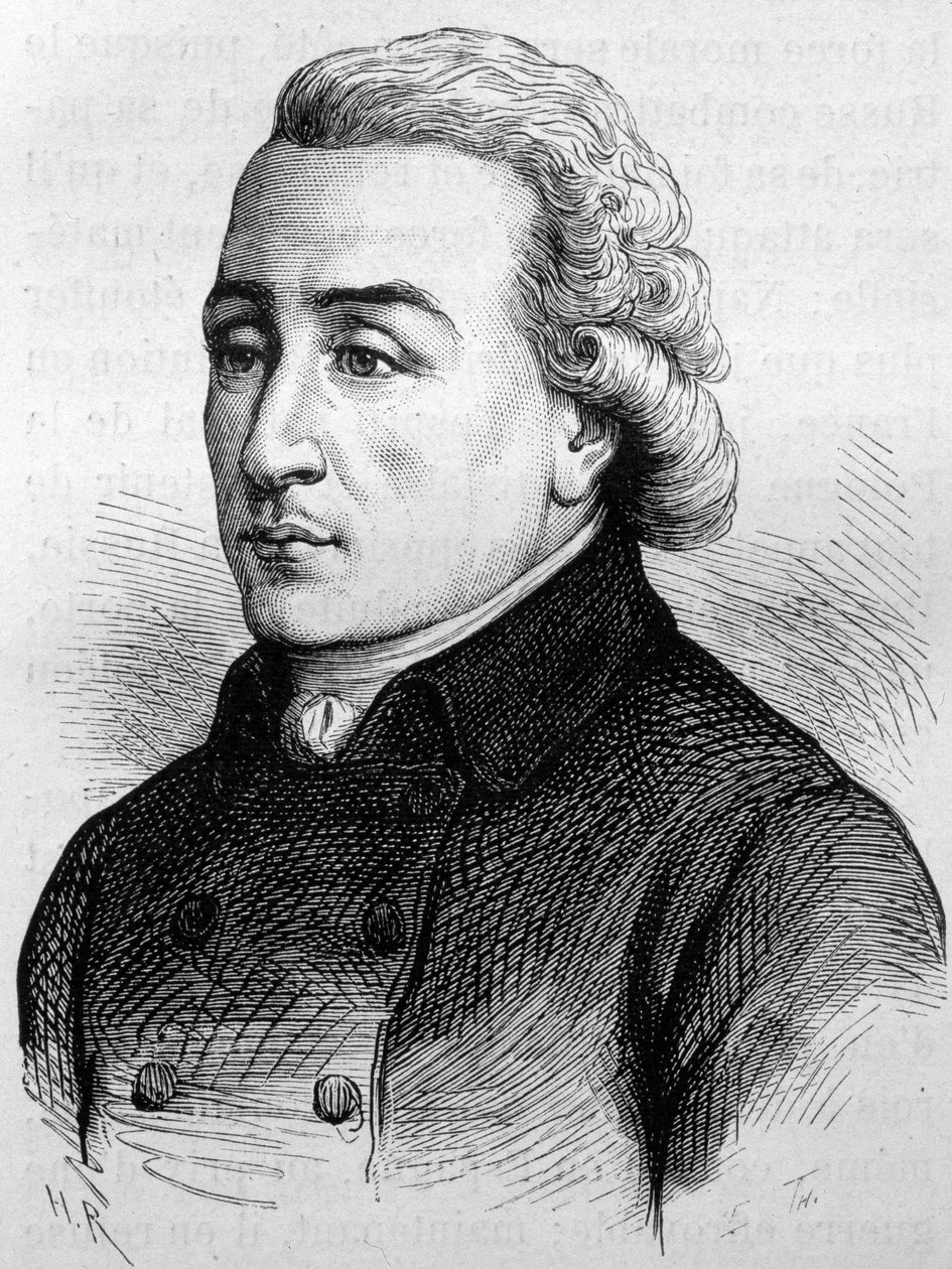 Porträtt av abboten av Pradt (1759 - 1837). Gravyr från slutet av 1800-talet i "Histoire de France"" av H. Martin. av Unknown artist