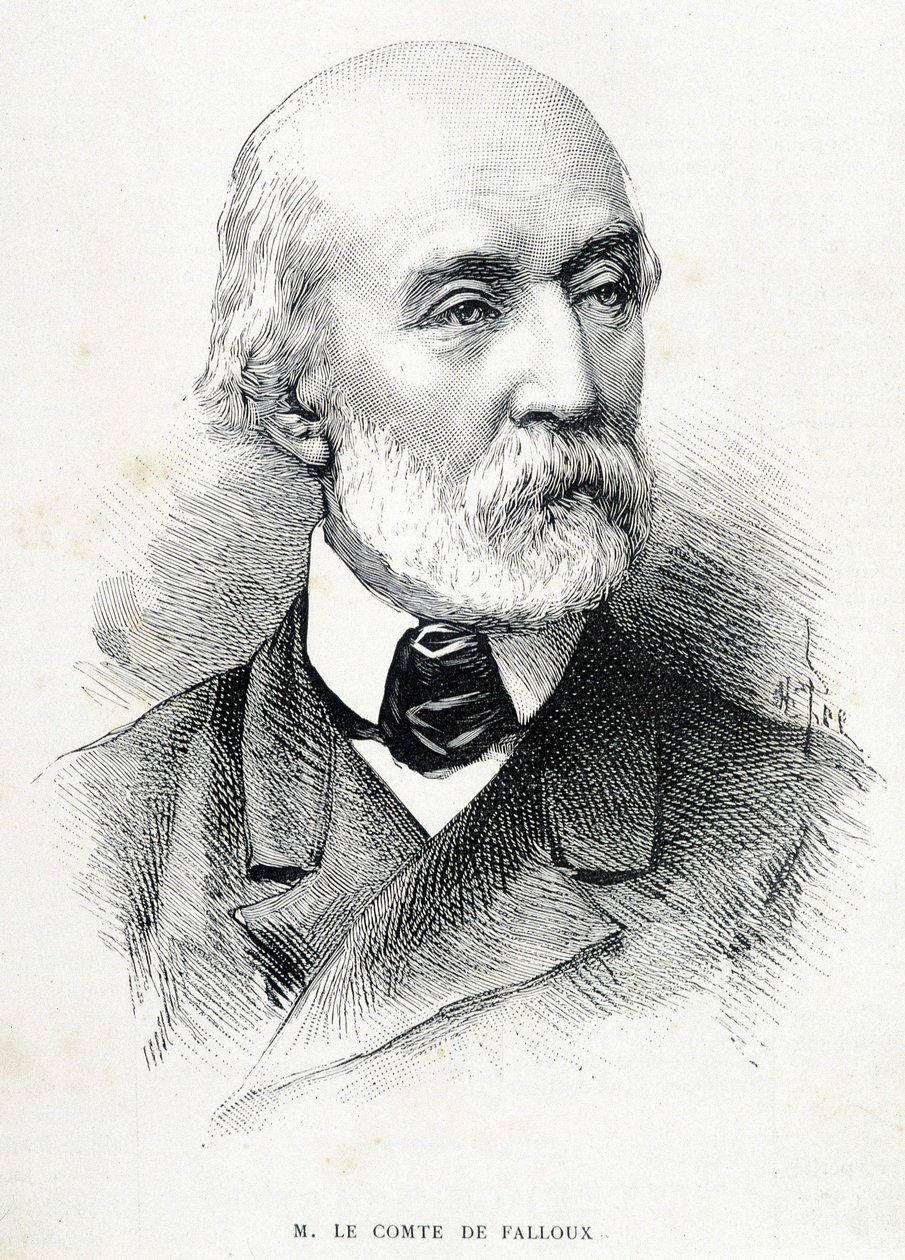 Porträtt av greve de Fallux (1811 - 1886), fransk politiker. av Unknown artist