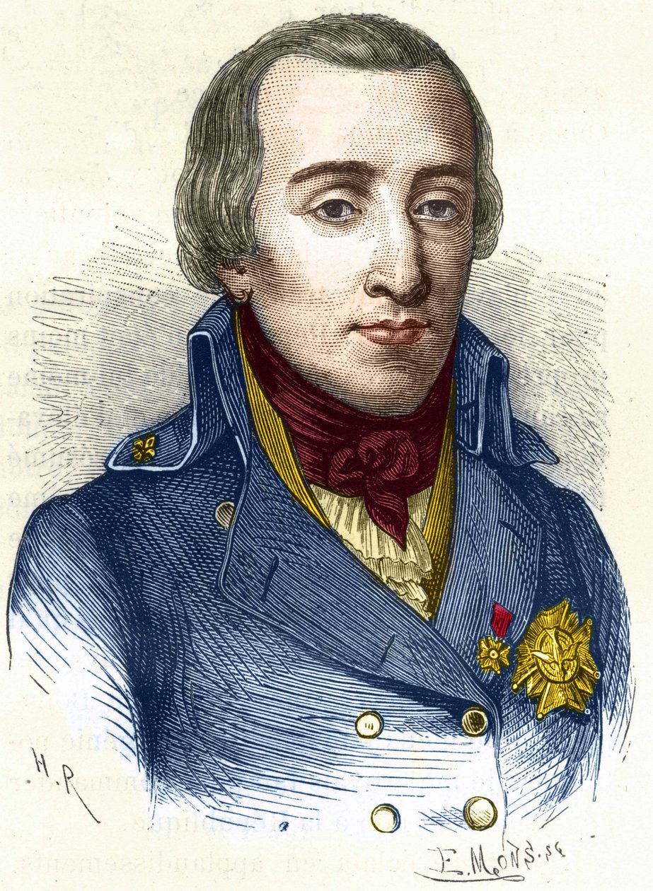 Porträtt av hertigen av Enghien, Louis Antoine Henri de Bourbon (1772-1804). av Unknown artist