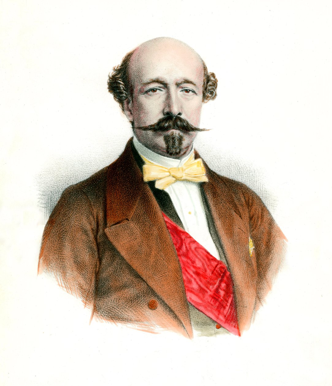 Porträtt av hertigen av Morny (1811-1865), fransk politiker. av Unknown artist