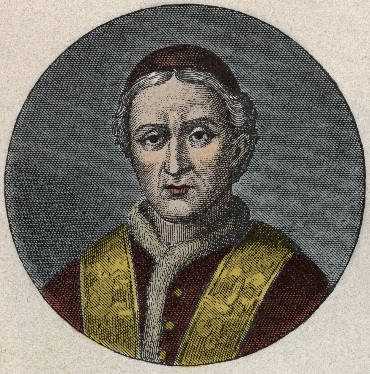 Porträtt av påven Leon XII (Leo, Leone) (1823-1829) av Unknown artist