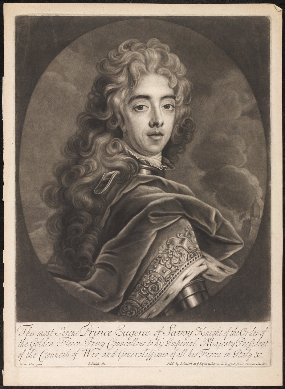 Prins Eugen av Savojen av Unknown artist