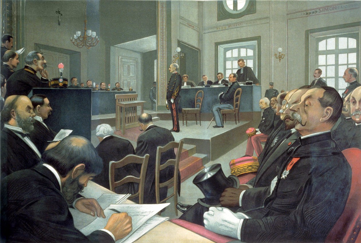 Rättegångar från Dreyfus till Rennes av Unknown artist
