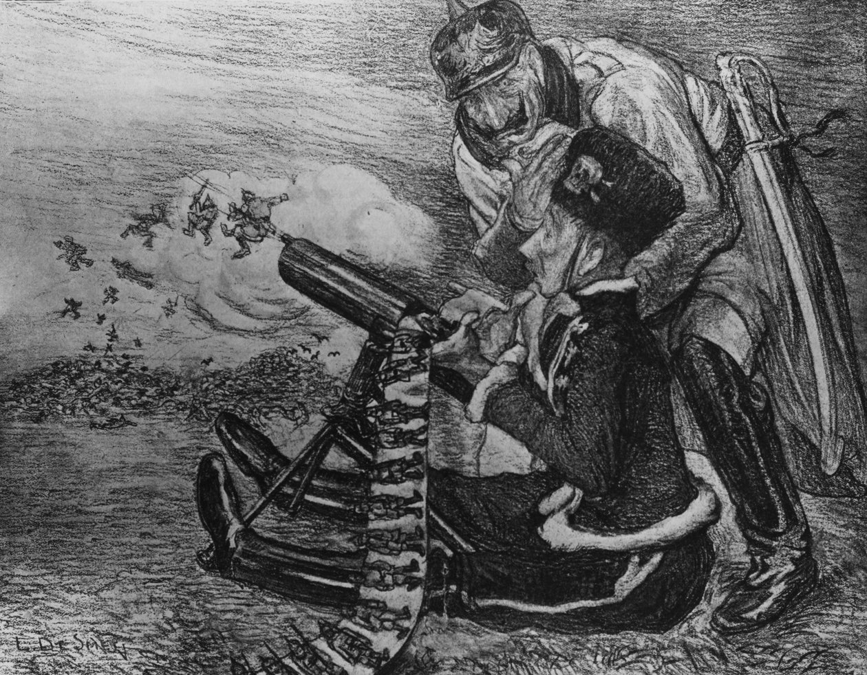 Propaganda Krigskonst, tecknade serier av Unknown Artist