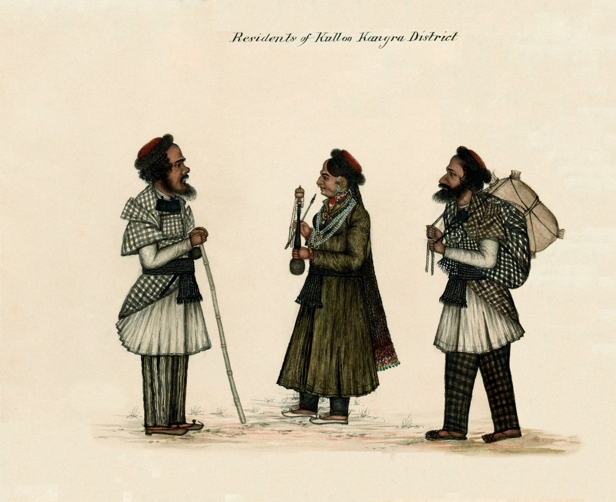 Invånare i Kullu Congress District, 30 Circa av Unknown