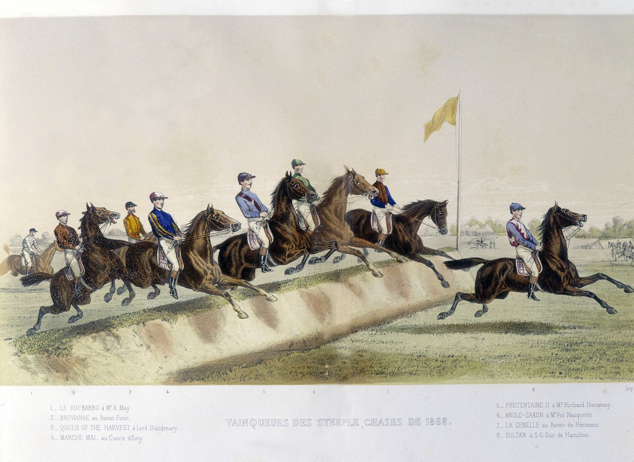 Ridning: vinnare av tornet - i "" the Centaure"" av Unknown artist