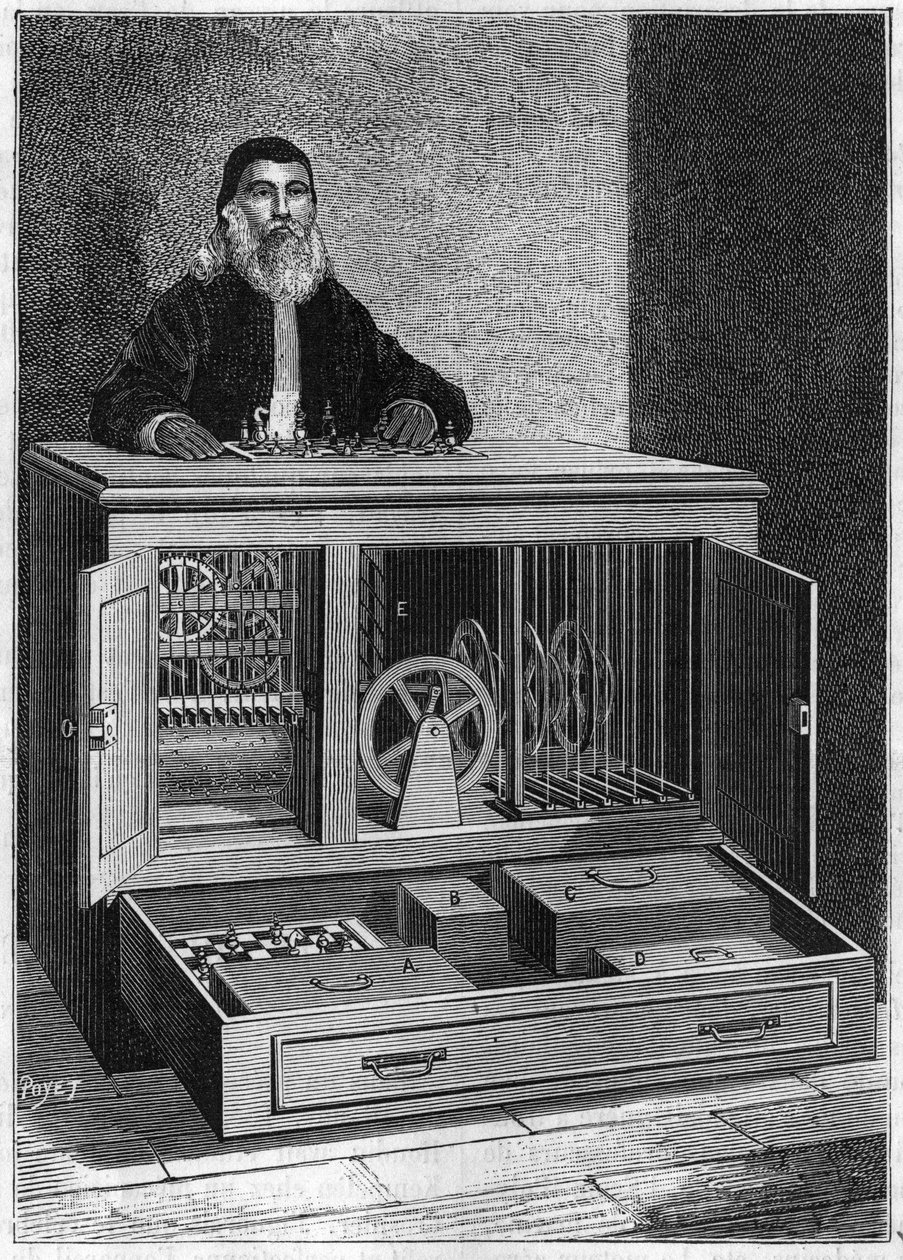 Robert-Houdins automat (Jean-Eugene Robert Houdin av Unknown artist