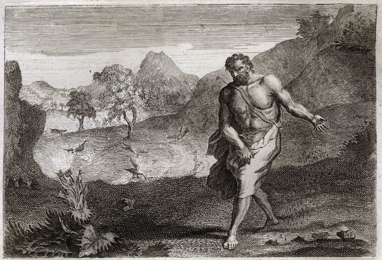 Royaumont Bibeln, Nya testamentet: Liknelsen om avloppet. av Unknown artist