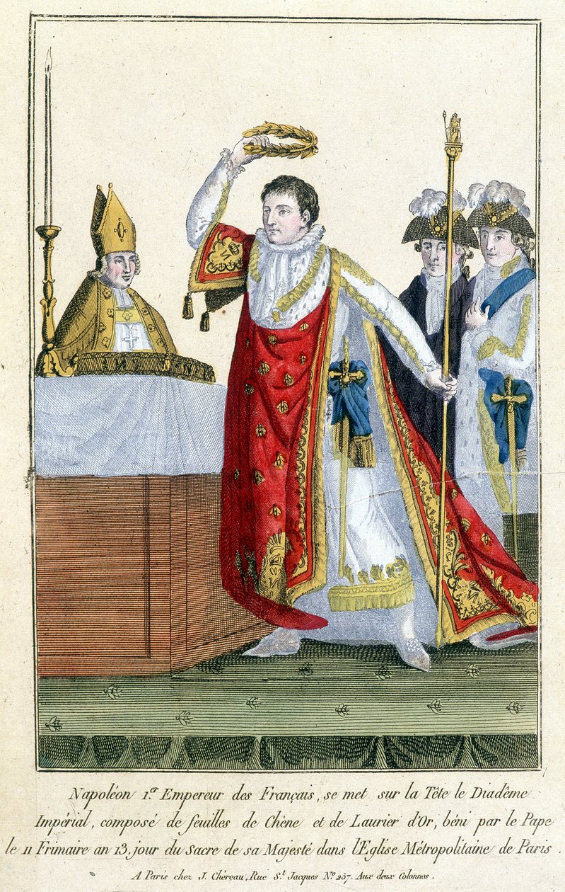 Helige Napoleon 1804. av Unknown artist