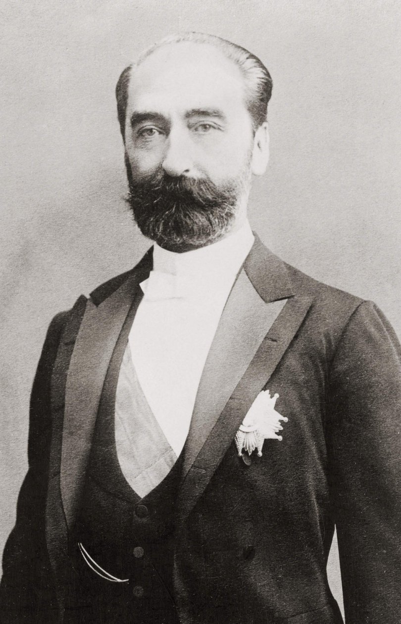 Sadi Carnot (1837-1894), Frankrikes president 1887. av Unknown artist