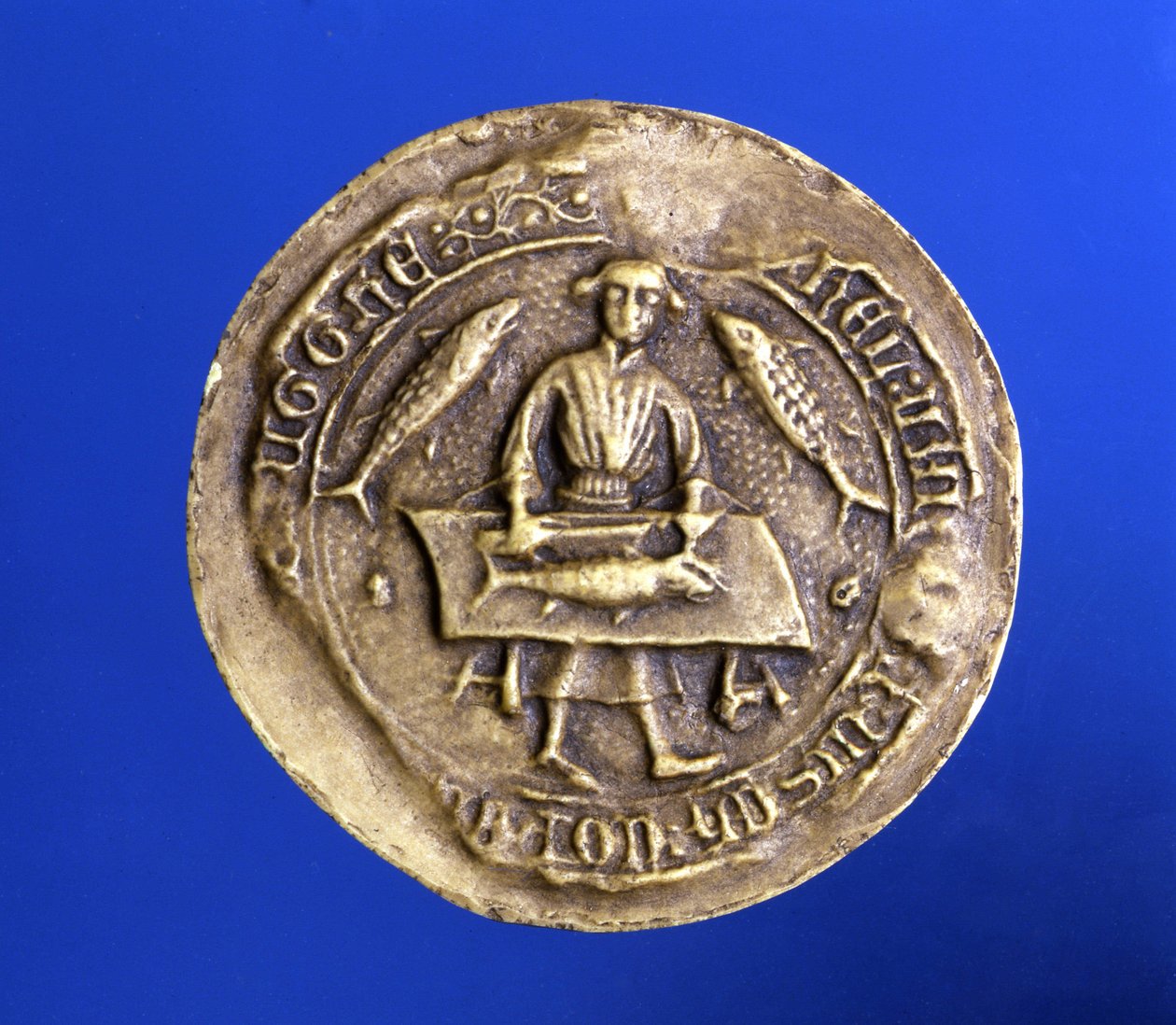 Flanders Corporations sigill. 1400-talet. Paris. Riksarkivet. av Unknown artist