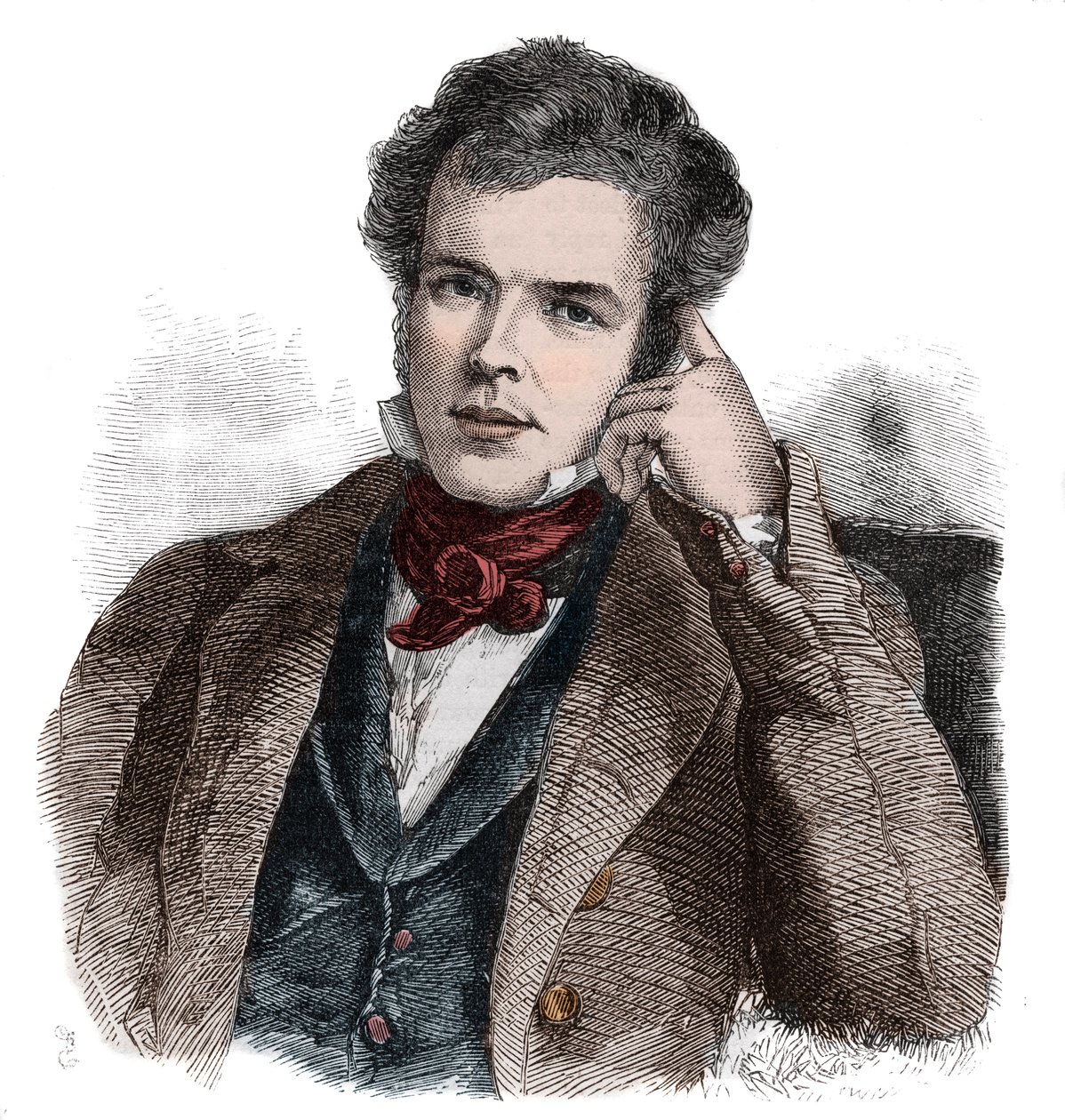 Sir William Webb Follett (1796-1845) engelsk advokat och politiker av Unknown artist