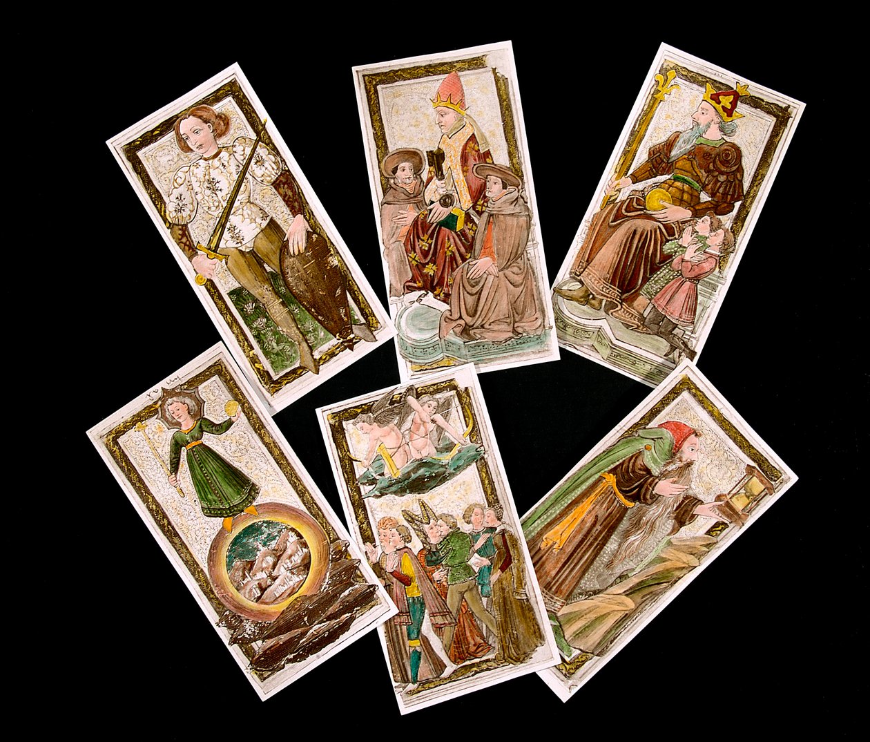 Tarotkort från 1400-talet. av Unknown artist