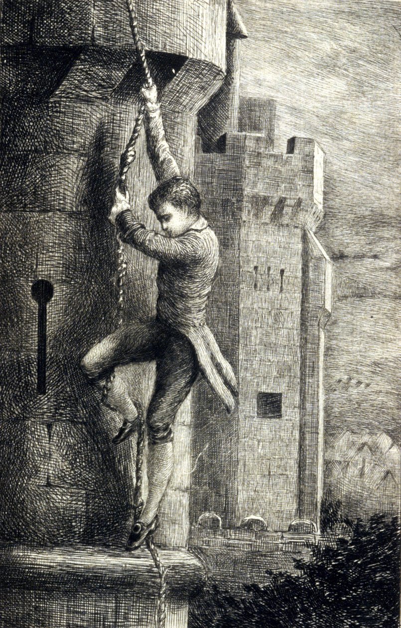 Den kartusiska parman av Stendhal. 1800-talsgravyr. av Unknown artist