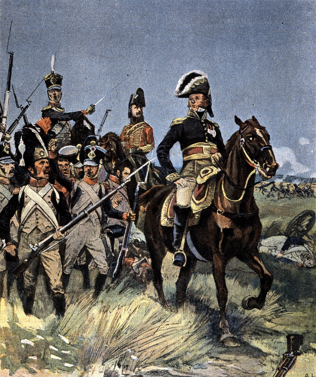 De stora striderna - marskalk Michel Ney (1769-1815) i Friedland, 14 juni av Unknown artist