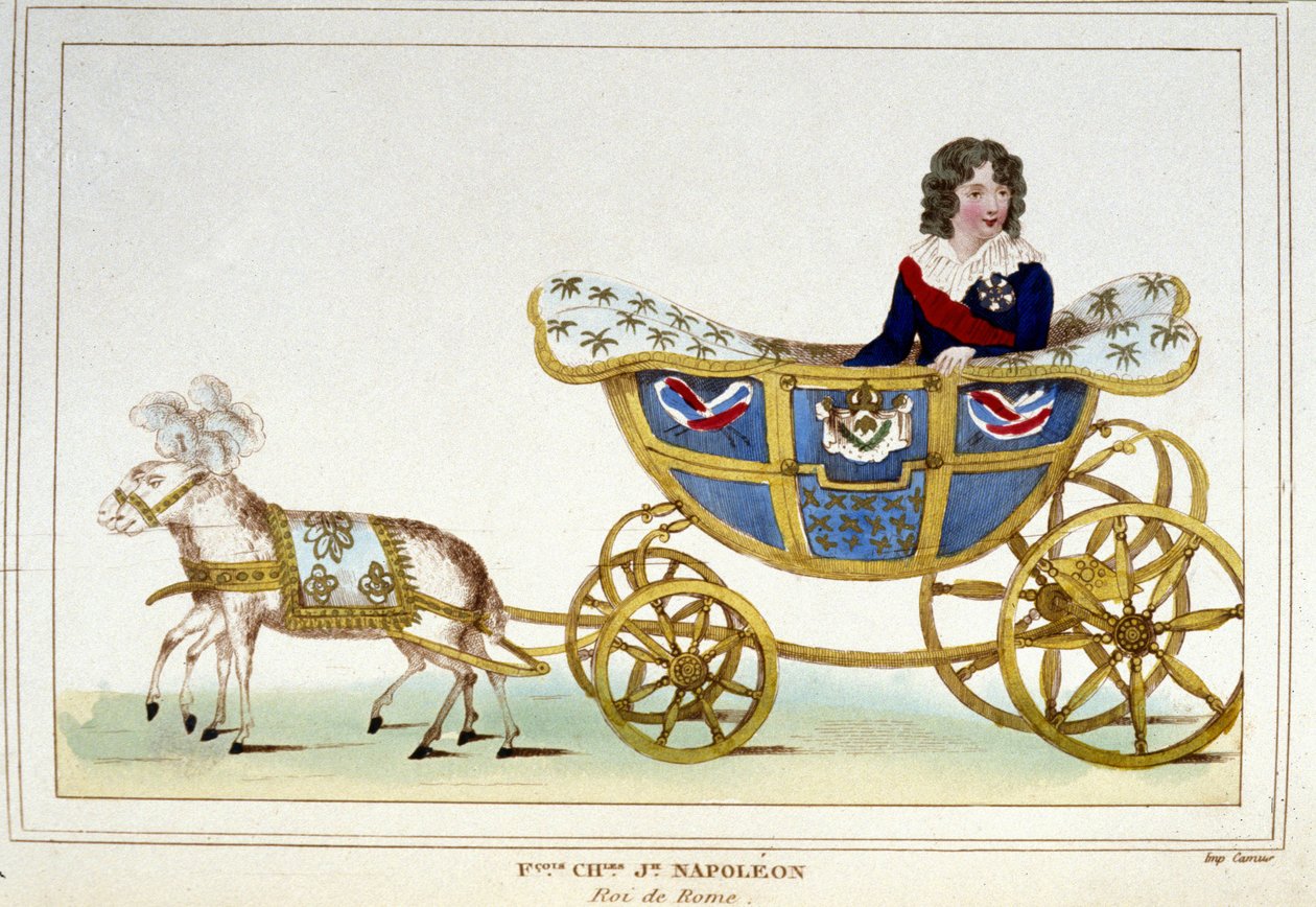 Kungen av Rom (Napoleon II) ung pojke, son till Napoleon I. av Unknown artist