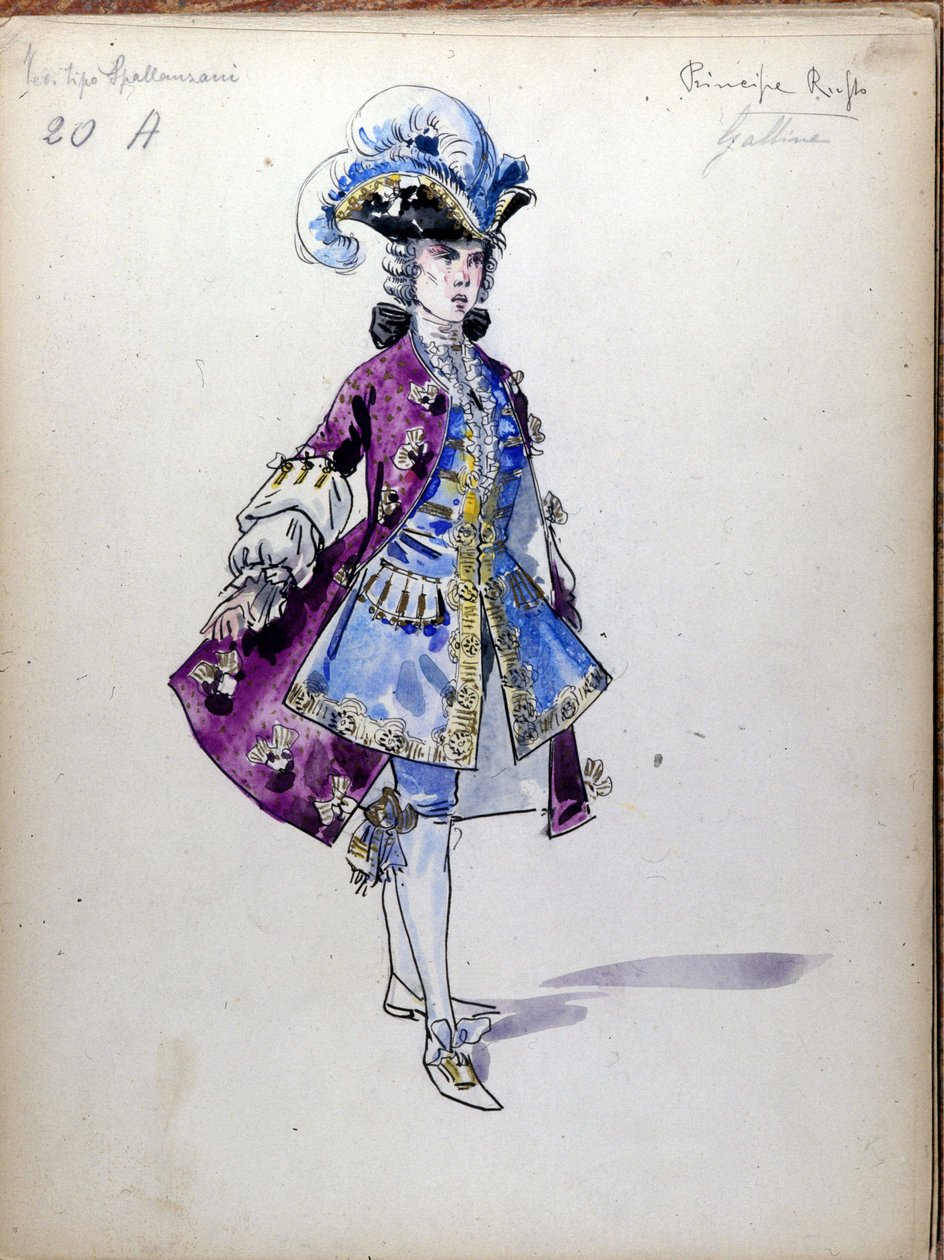 The Lady of Spades: Opera komponerad 1890 av Piotr eller Petr Iljitsj Tjajkovskij (eller Tjajkovskij) av Unknown artist
