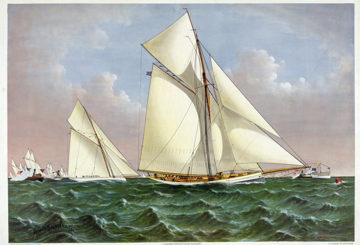Mayflower, en segelbåt som vann America