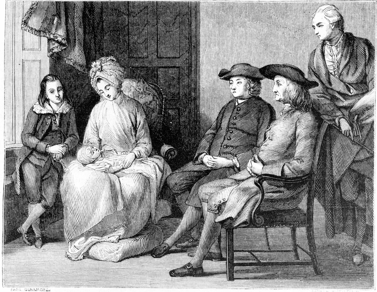 Kväkarna på 1700-talet. av Unknown artist