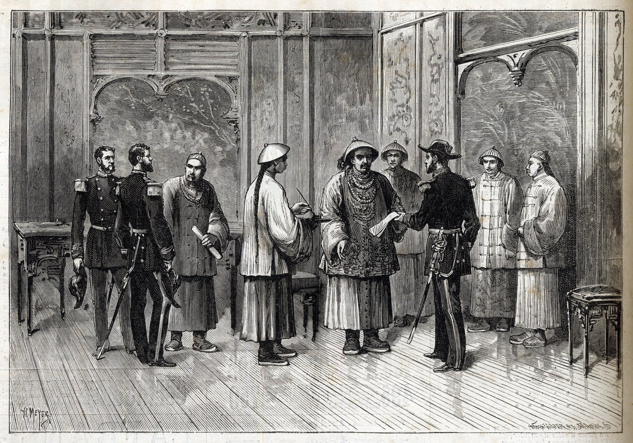 Porträtt av Napoleon Bonaparte - litografi av Job (Jacques Onfroy de Breville) från "" Le Grand Napoleon des Petites Enfants""" 1893 av Unknown artist