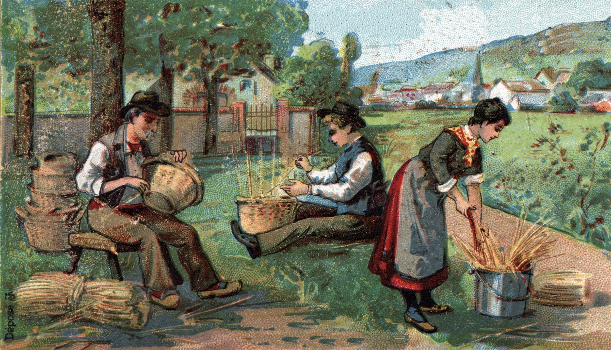 Vanniern. Kromolitografi från slutet av 1800-talet av Unknown artist