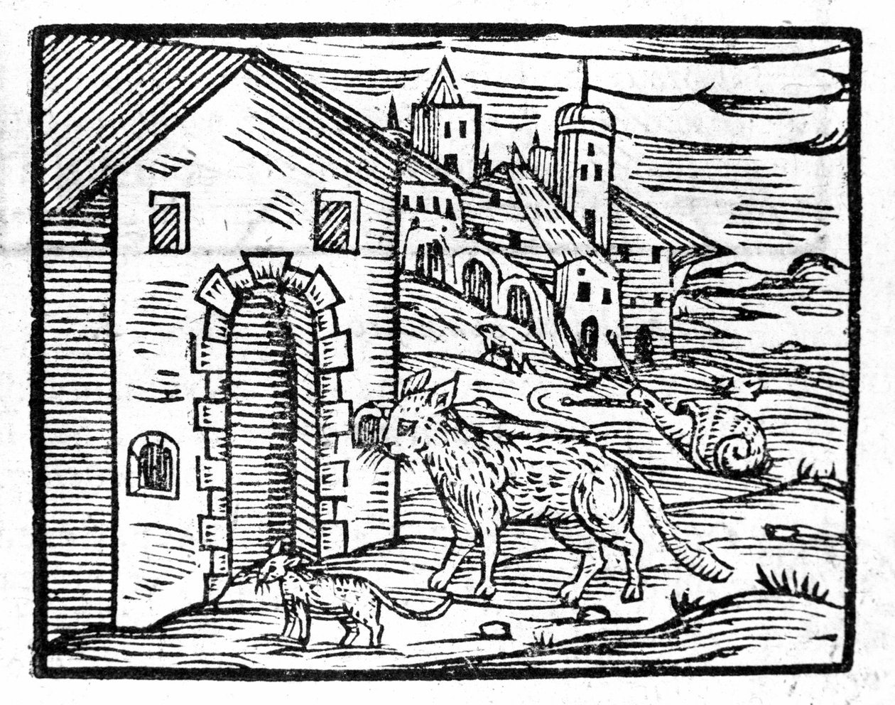 Djävulens djur av Francesco Guaccio Compendium Maleficarum Milano 1608 av Unknown artist