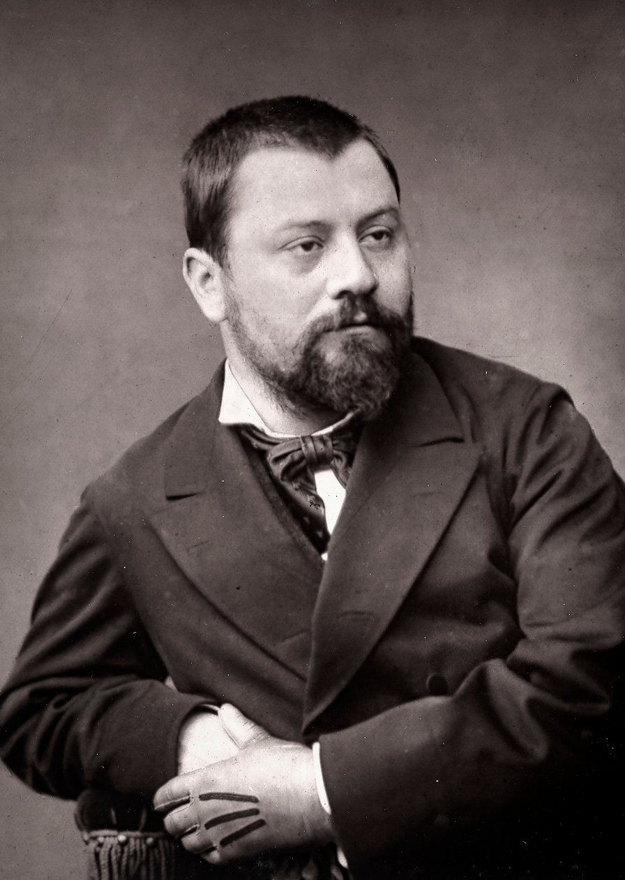 Konstnären Désiré-Jules Lubin porträtterad med anledning av Salongen i Paris 1883 av Unknown