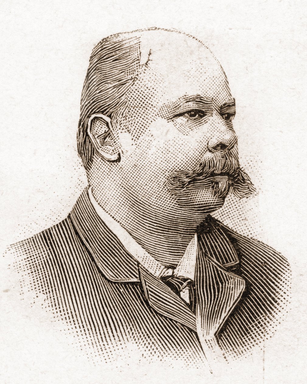 Medlemmarna av Academy Francaise 1895: porträtt av Henri (Henry) Meilhac (1831-1897), fransk dramatiker. av Unknown artist