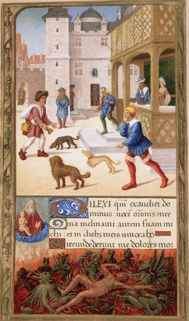 Pesten, Frankrike 1500-talet av Unknown artist