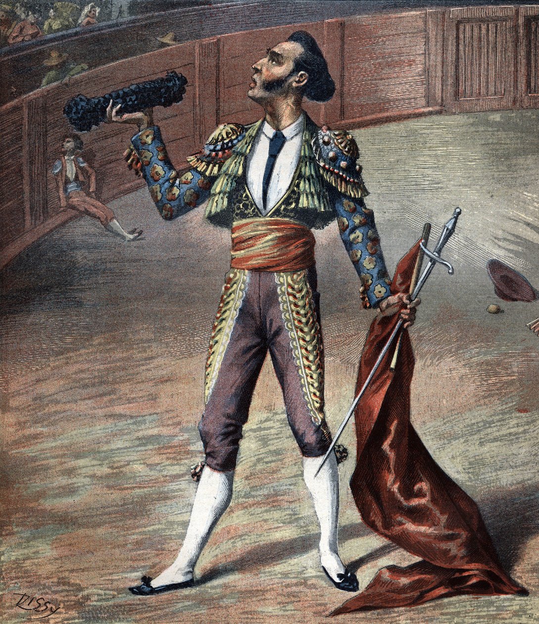 Toreadordräkt 1892. av Unknown artist