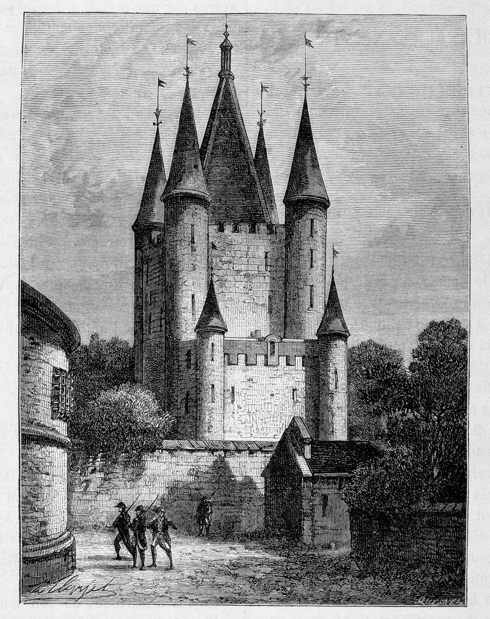 Templets torn - gravyr av Unknown artist